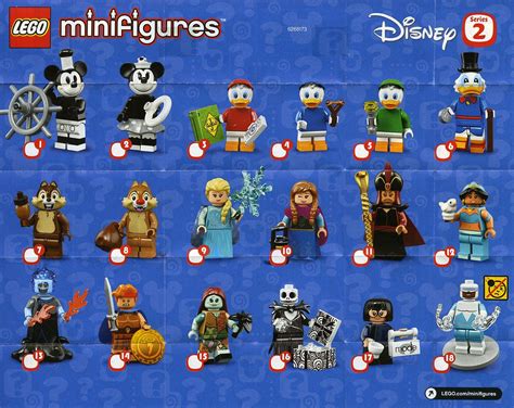 lego disney minifigure series 2 box distribution|lego minifigures series 2 list.